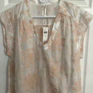 New, with tag Anthropologie top